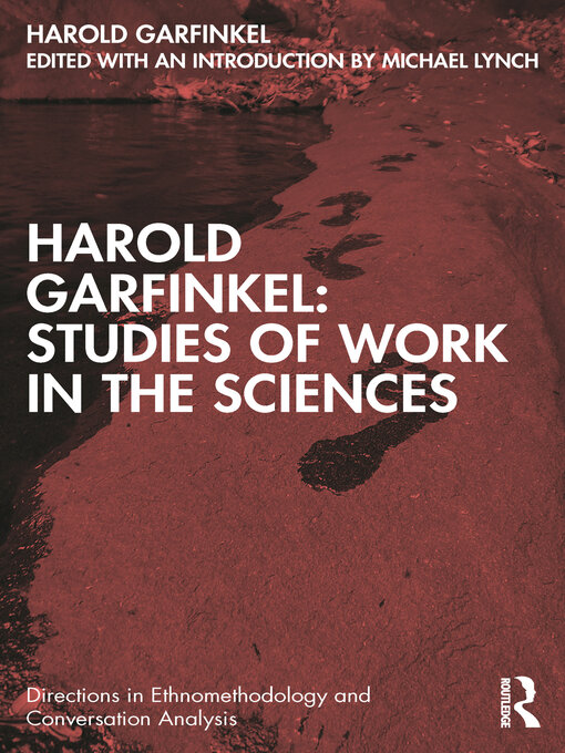 Title details for Harold Garfinkel by Harold Garfinkel - Wait list